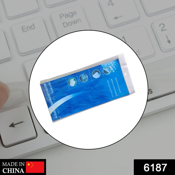 Keyboard cover with transparent material